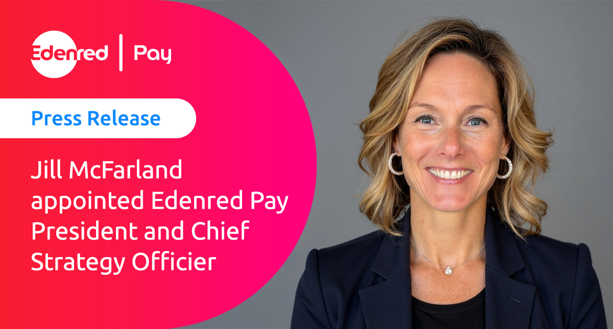 Edenred Pay Appoints Technology Executive Jill McFarland as President and Chief Strategy Officer